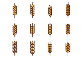 286x200 Wheat Stalk Free Vector Art - Wheat Stalk Drawing