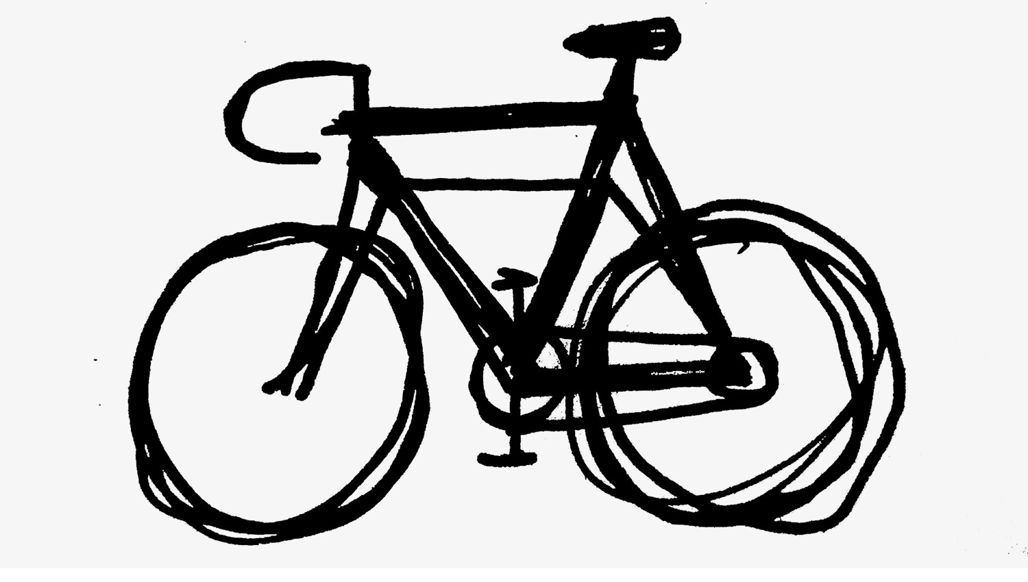 1500x850 How To Draw A Bicycle Chaz Hutton Medium - Wheel Drawing