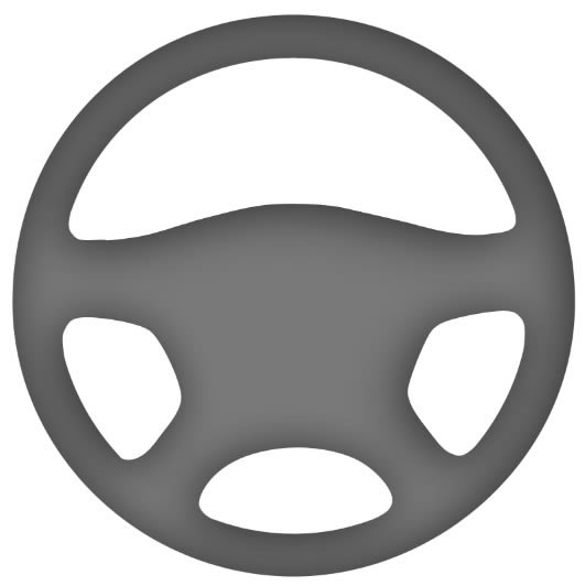 531x532 How To Draw A Steering Wheel And Dashboard In Photoshop - Wheel Drawing