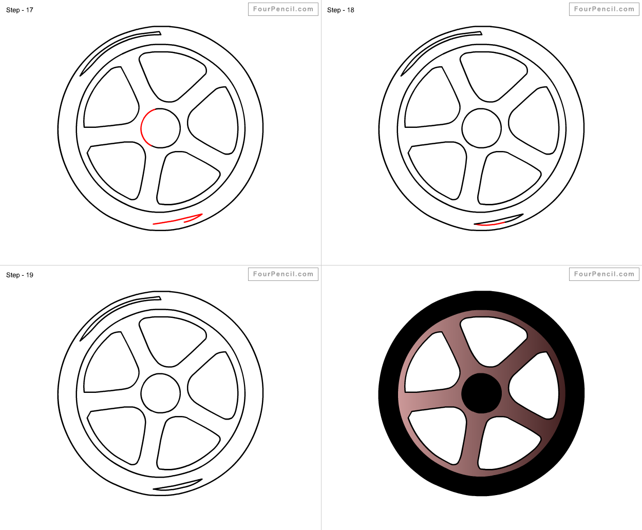 random things to draw wheel