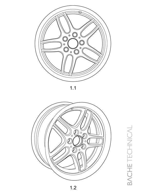 Wheel Drawing at PaintingValley.com | Explore collection of Wheel Drawing