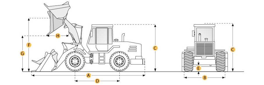 Wheel Loader Drawing at PaintingValley.com | Explore collection of ...