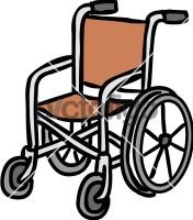 176x200 original hand drawn icon - Wheelchair Drawing