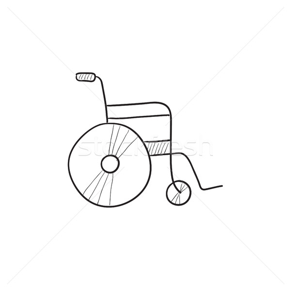 Wheelchair Drawing at PaintingValley.com | Explore collection of