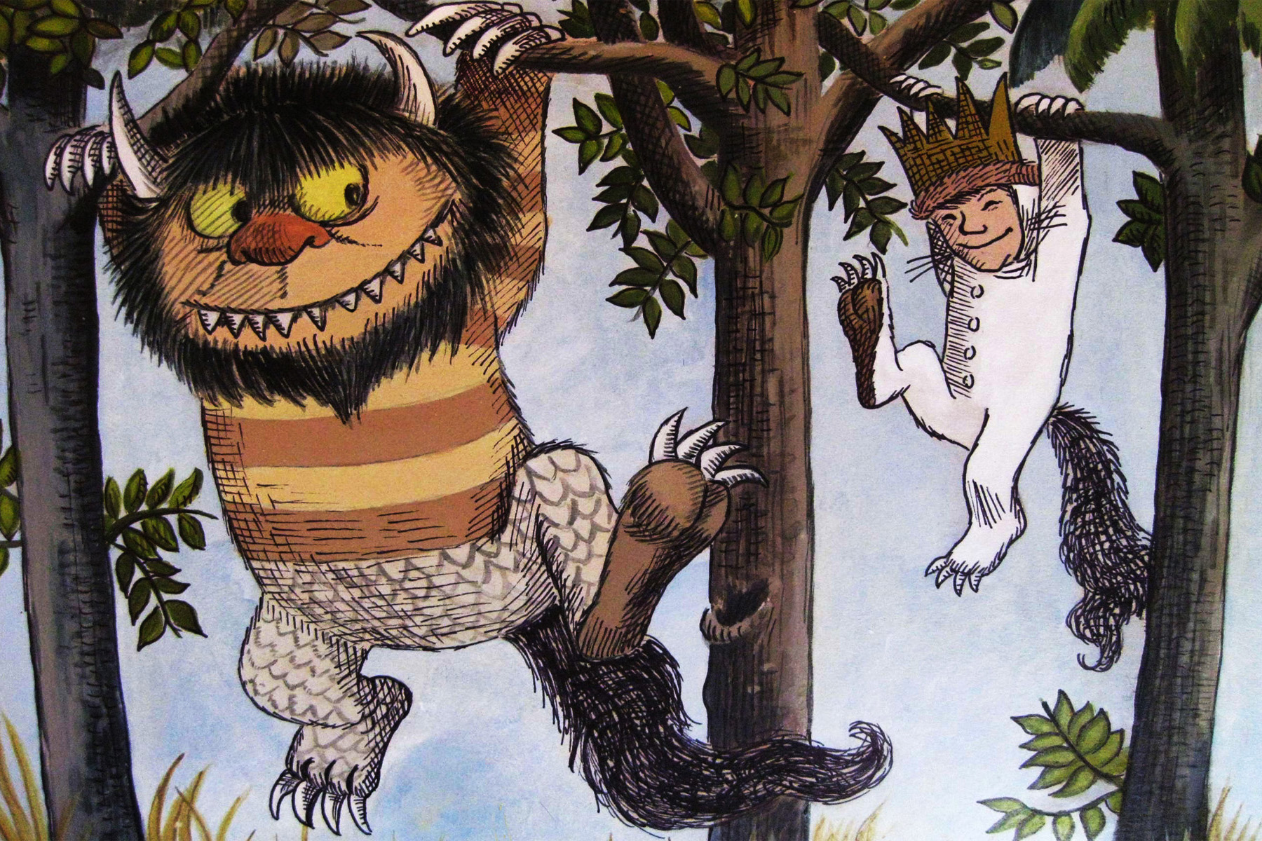 1800x1200 carol max swing drawing digital citizen - Where The Wild Things Are Drawing