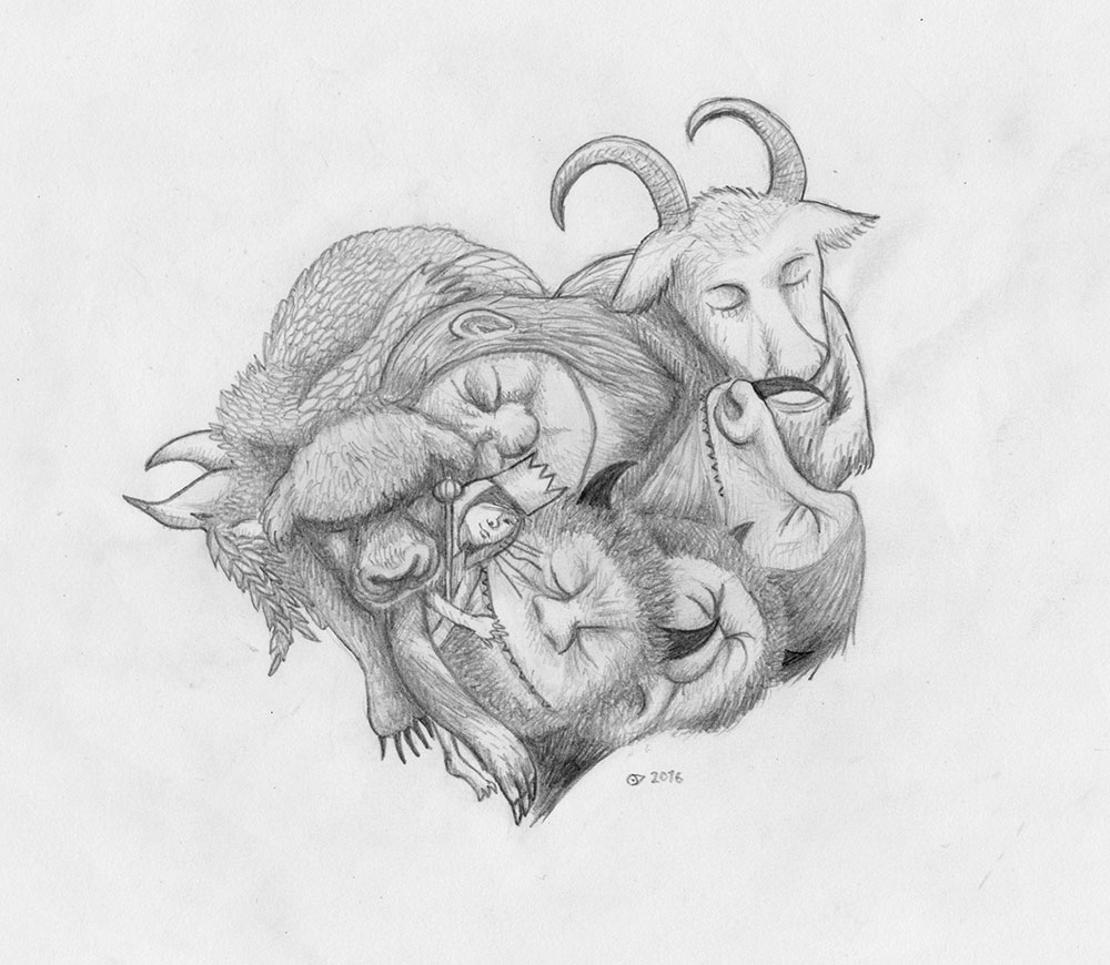 1000x870 where the wild things are - Where The Wild Things Are Drawing