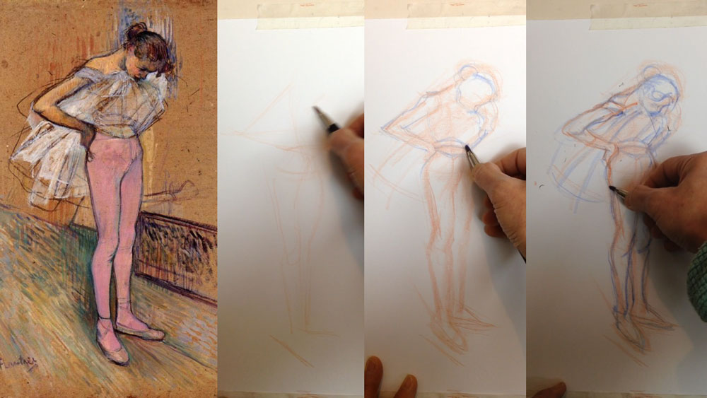 1000x563 Learning From Lautrec, Energy And Movement Love Life Drawing - While Drawing