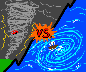300x250 death match! tornado vs whirlpool drawing - Whirlpool Drawing