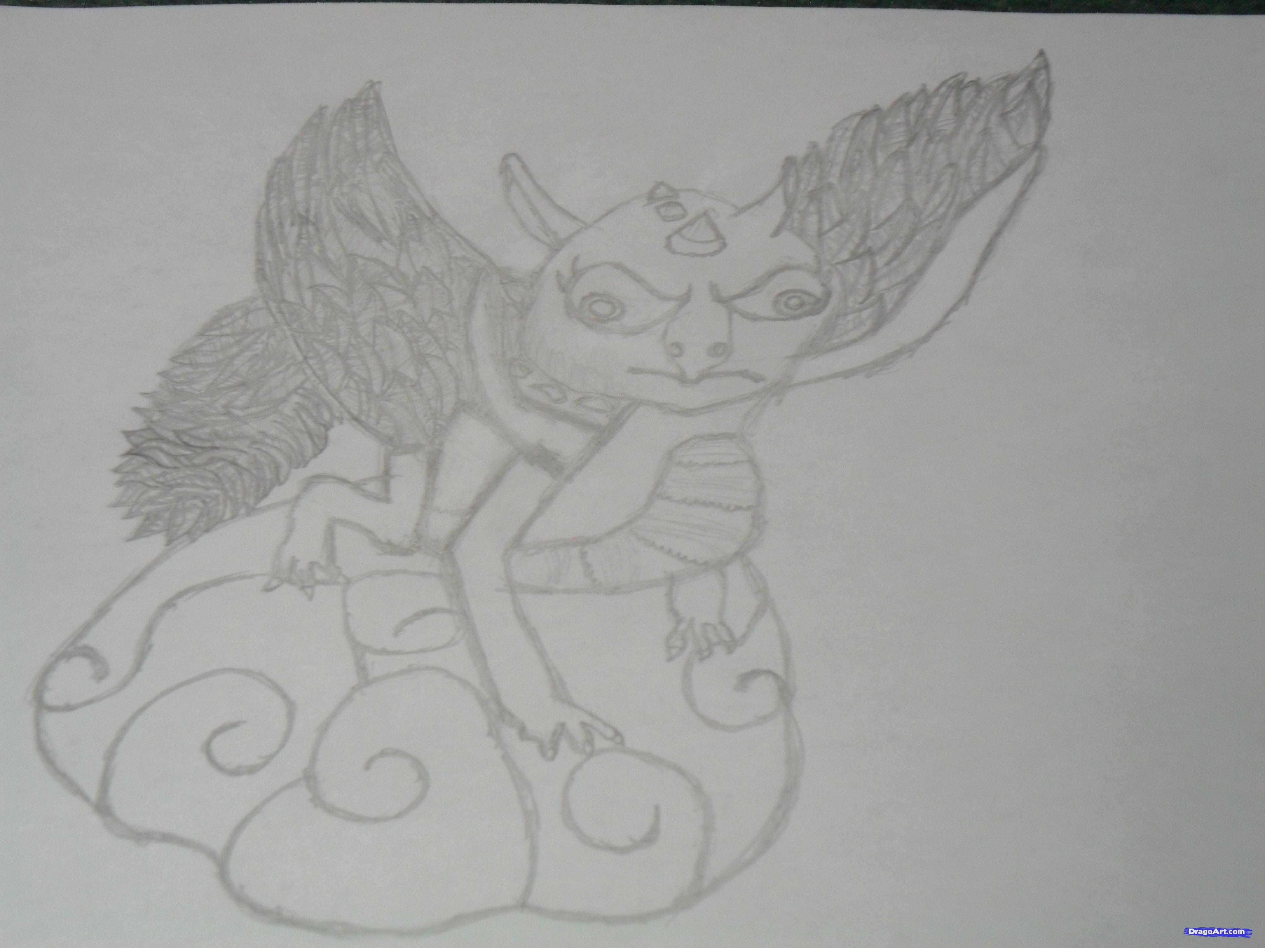 4320x3240 draw skylanders, whirlwind, step - Whirlwind Drawing