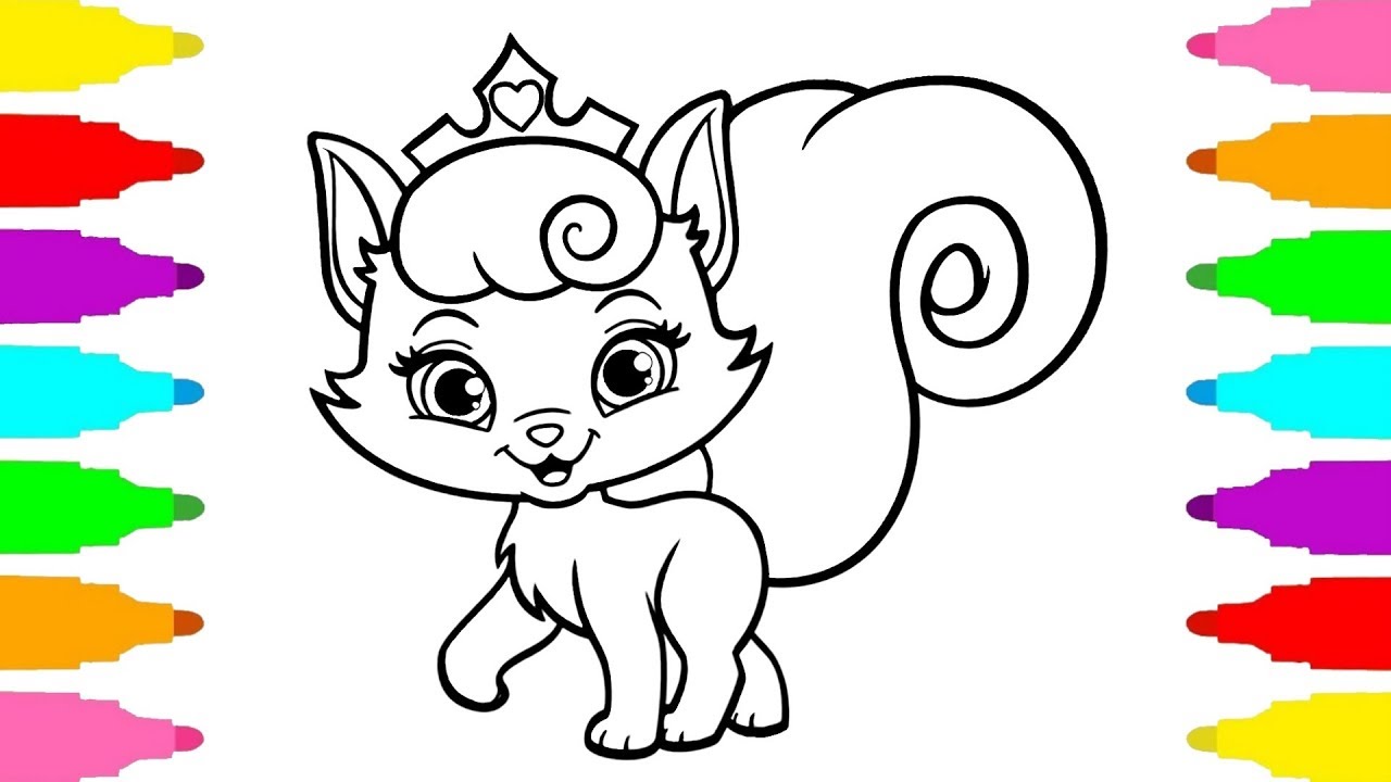 1280x720 how to draw pets kitty dreamy from whisker haven - Whisker Drawing