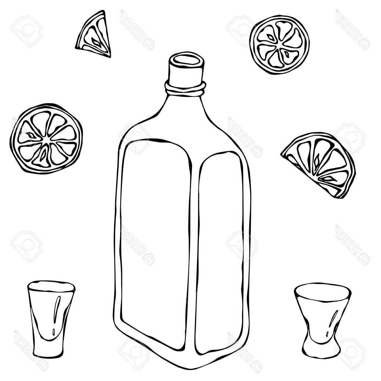 1300x1300 hd whiskey bottle drawing images vector graphic, image and icons - Whiskey Bottle Drawing