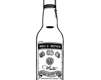 340x270 jameson whiskey bottle hand drawn illustration print etsy - Whiskey Bottle Drawing