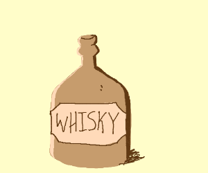 300x250 cartoon whiskey bottle drawing - Whiskey Bottle Drawing