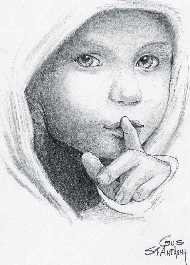 647x900 The Whisper Drawing - Whisper Drawing