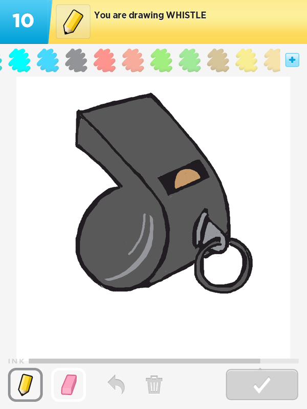 600x800 How To Draw Whistle Draw Something - Whistle Drawing