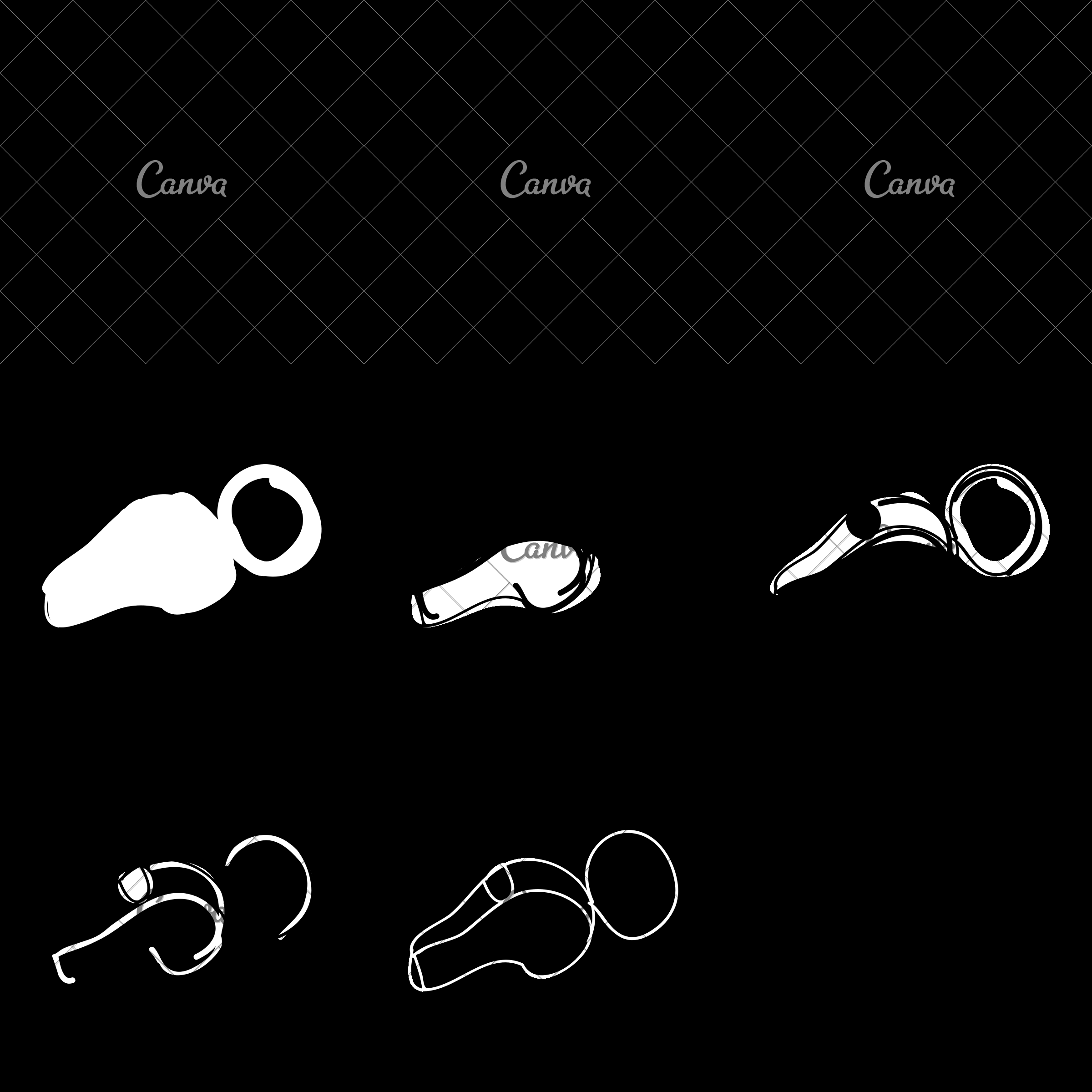 2400x2400 Whistle Drawing - Whistle Drawing