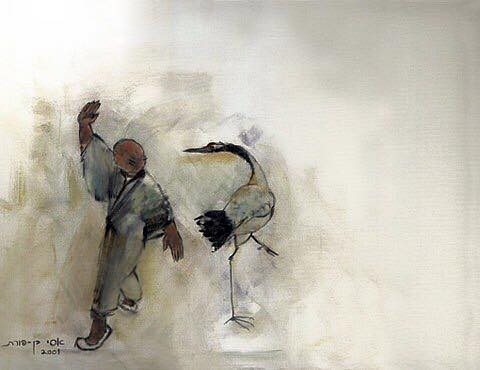 480x370 About Yongchun White Crane - White Crane Drawing