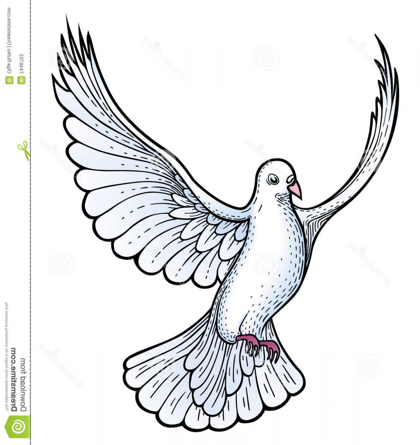 1472x1560 stock photos white dove vector image lazttweet - White Dove Drawing
