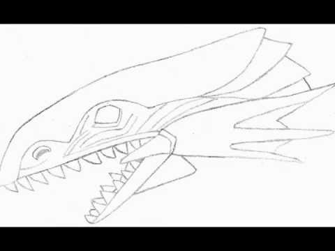 480x360 Blue Eyes White Dragon Drawing ! - White Dragon Drawing