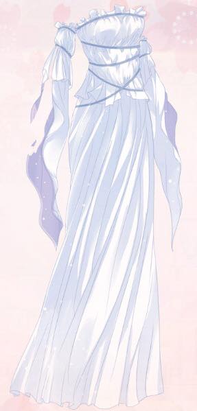 287x599 Galaxy Melody White Love Nikki Dress Up Queen! Wiki Fandom - White Dress Drawing