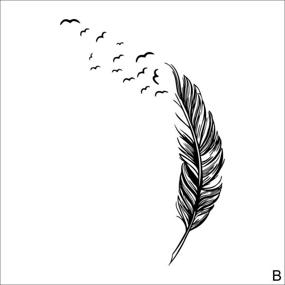 White Feather Drawing at PaintingValley.com | Explore collection of ...