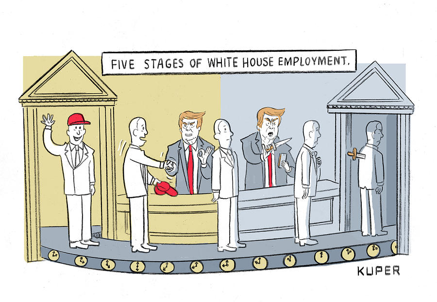 900x623 five stages of white house employment - White House Drawing