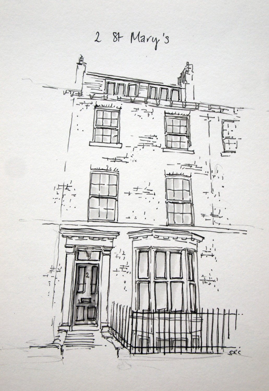 White House Line Drawing at PaintingValley.com | Explore collection of ...