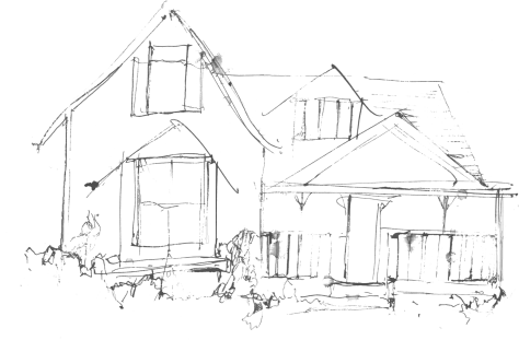 474x311 Blog Little White House - White House Line Drawing