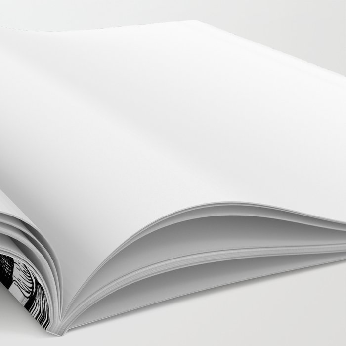 700x700 Black And White Skull With Roses Pen Drawing Notebook - White Pen For Drawing