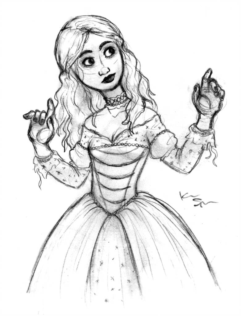 781x1023 The White Queen - White Queen Drawing