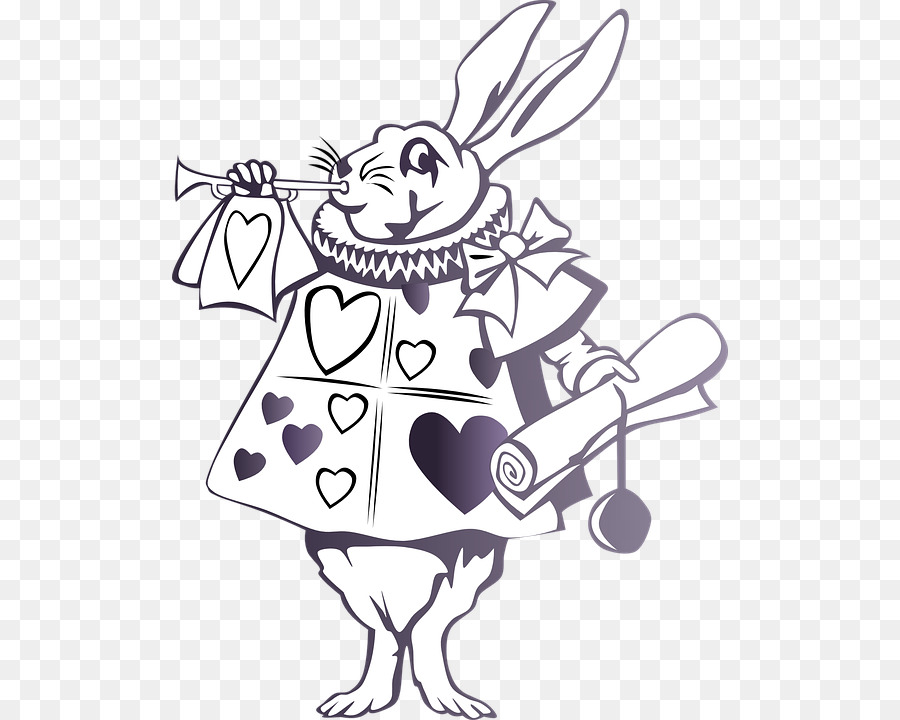 White Rabbit Alice In Wonderland Drawing