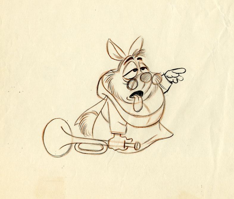 786x669 disney alice in wonderland animation - White Rabbit Alice In Wonderland Drawing
