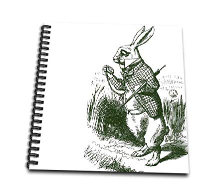 425x386 white rabbit late from alice in wonderland mini - White Rabbit Alice In Wonderland Drawing
