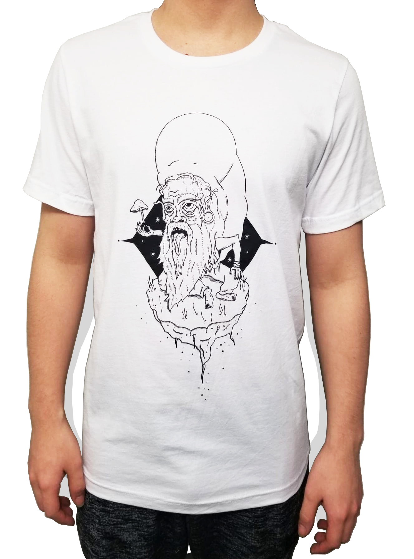 1328x1794 Space - White Shirt Drawing