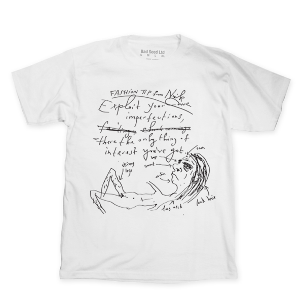 600x600 fashion tips white t shirt store home nick cave official uk store - White T Shirt Drawing