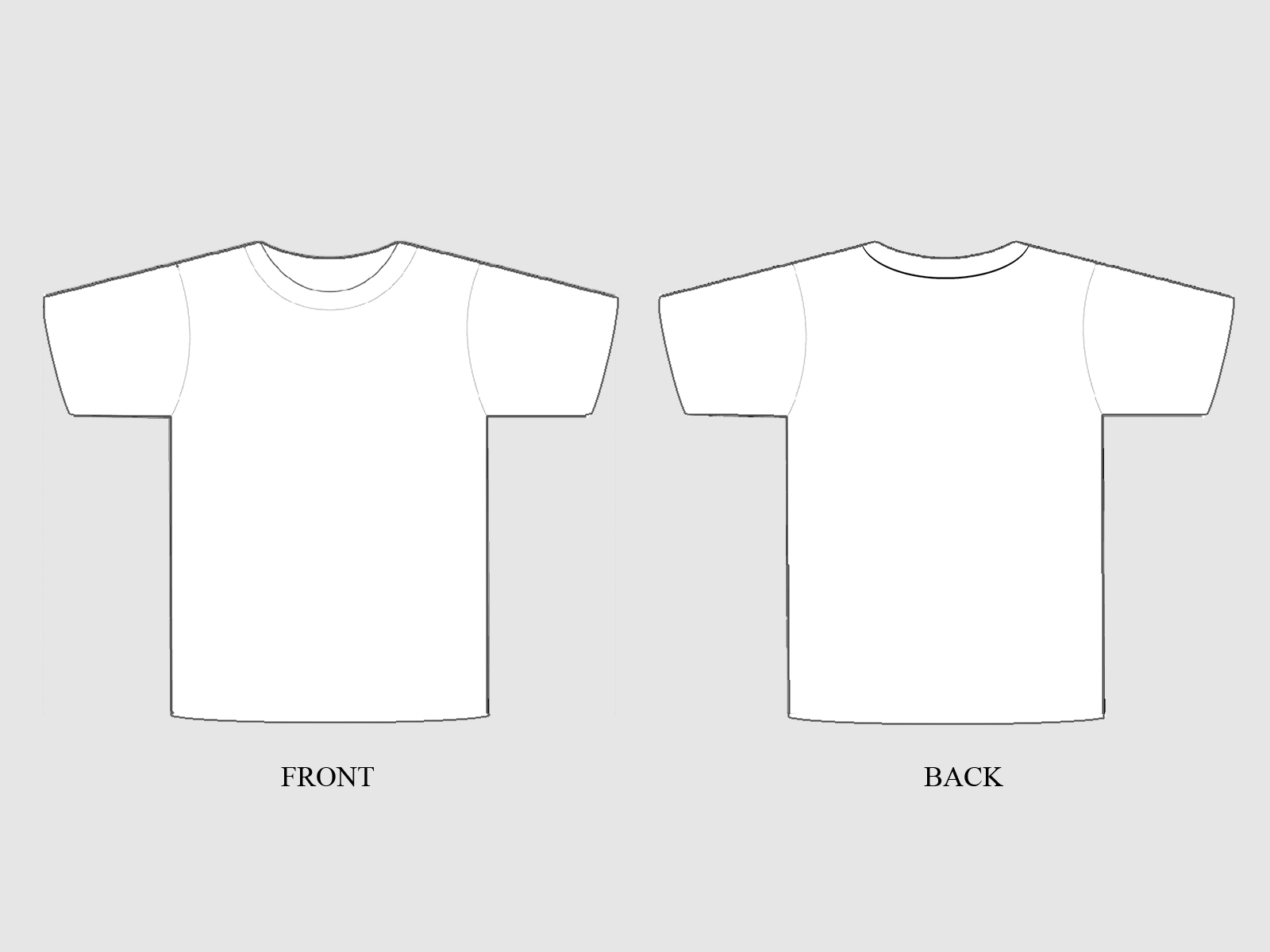1600x1200 plain t shirt free images - White T Shirt Drawing