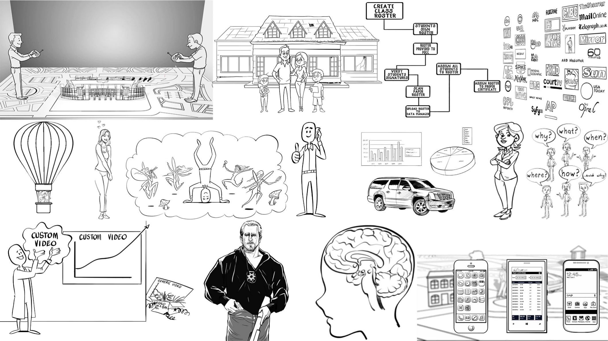 2118x1190 What Goes Into Custom Animated Whiteboard Video - Whiteboard Drawing Animation