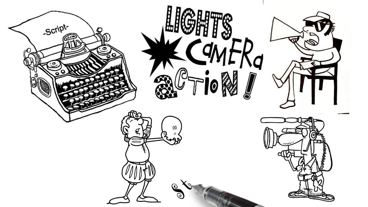 1280x720 whiteboard video hand drawn video - Whiteboard Drawing Video