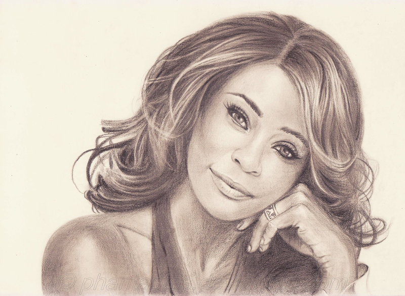 800x585 whitney houston - Whitney Houston Drawing
