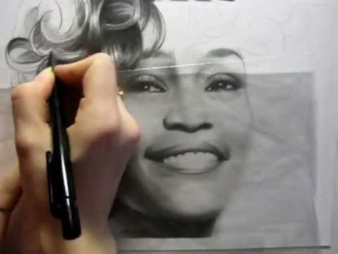 480x360 drawing whitney houston - Whitney Houston Drawing
