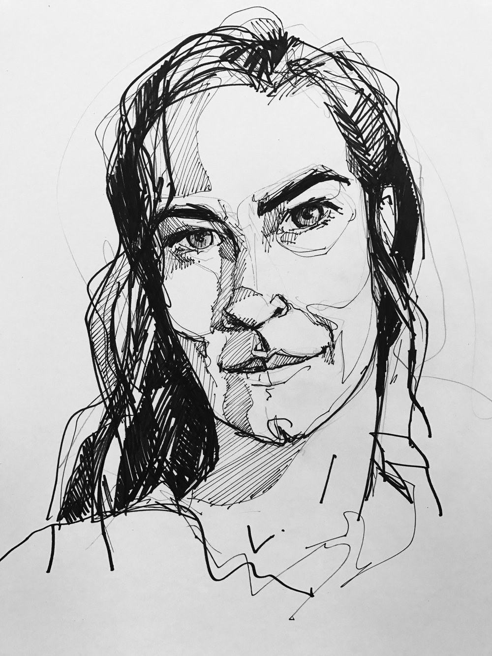 1000x1333 Drawing People Parts To Whole Cotuit Center For The Arts - Whole Drawing