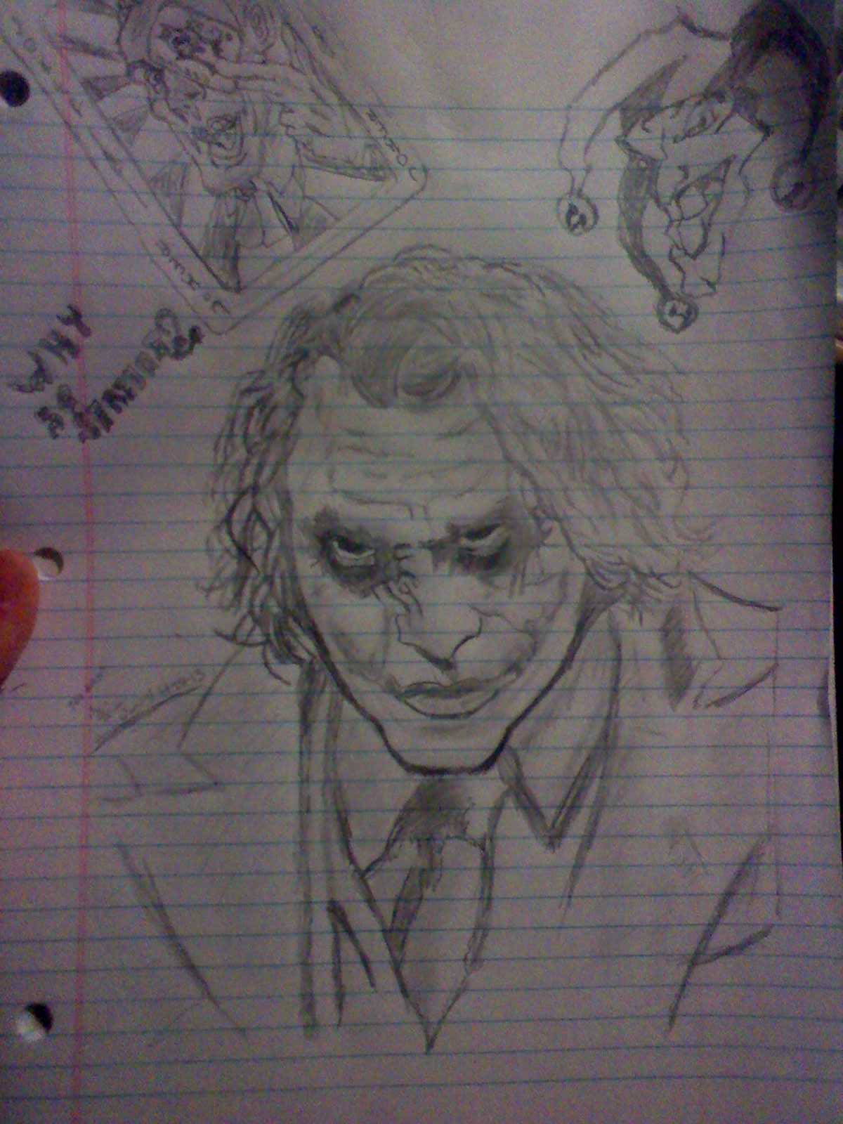 1200x1600 my drawing of the joker why so serious - Why So Serious Drawing