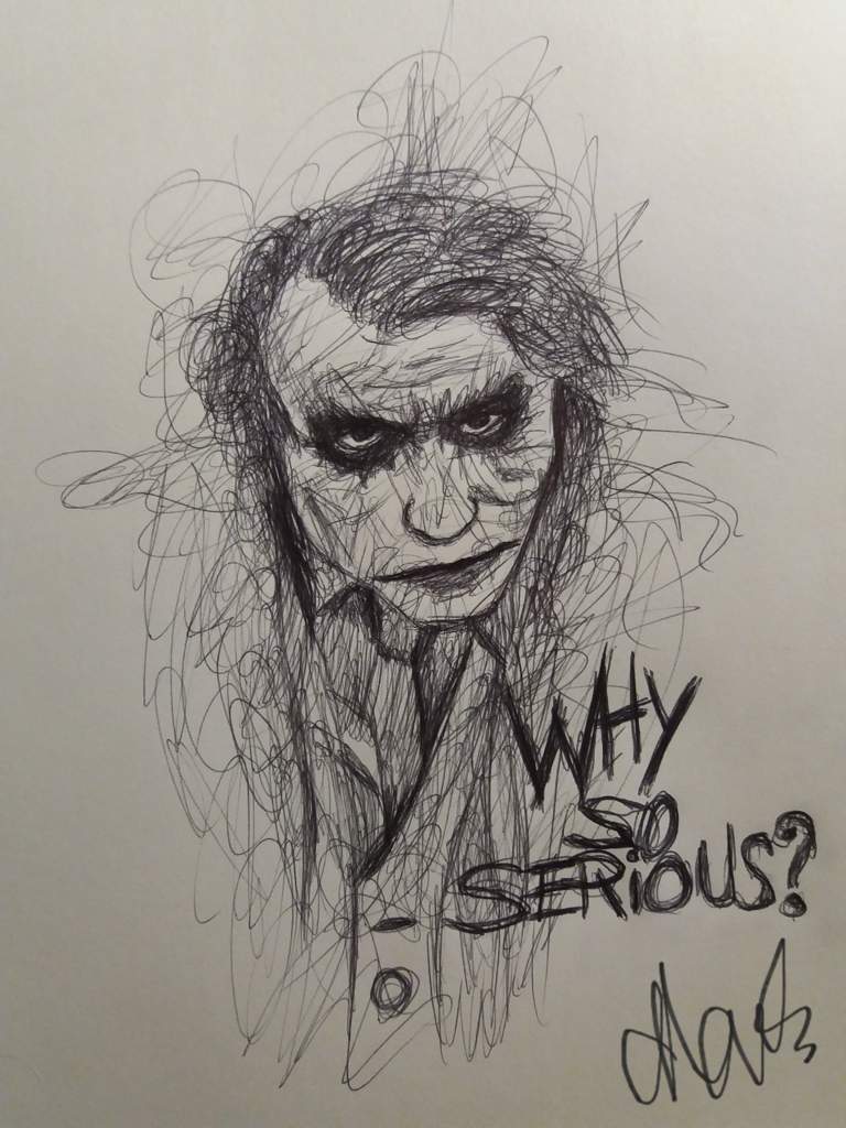 768x1024 why so serious! art amino - Why So Serious Drawing
