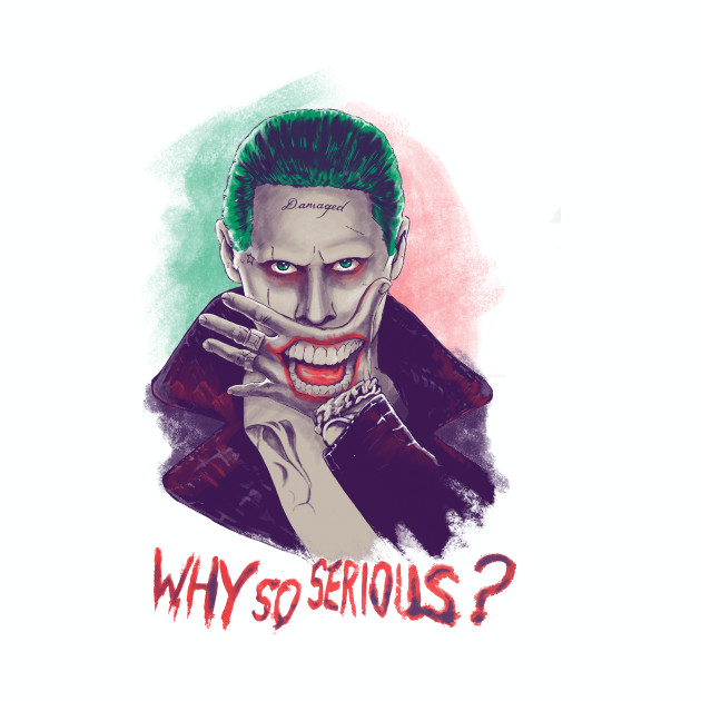 630x630 why so serious the joker - Why So Serious Drawing