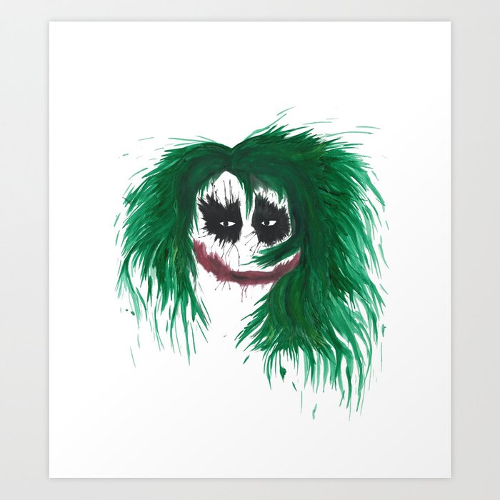 700x700 the joker why so serious art print - Why So Serious Joker Drawing