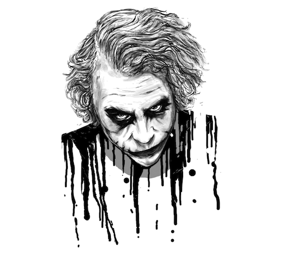 Why So Serious Joker Drawing at PaintingValley.com | Explore collection ...