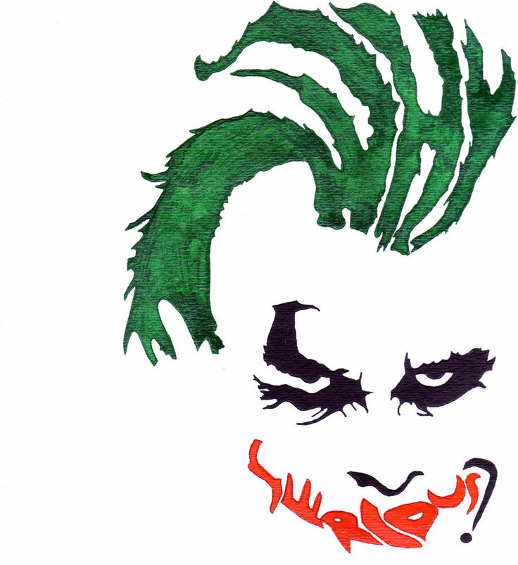 736x803 why so serious logos - Why So Serious Joker Drawing