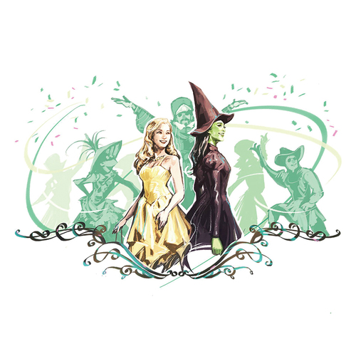 500x500 Theo's Wicked Drawings Wicked The Musical - Wicked Drawings
