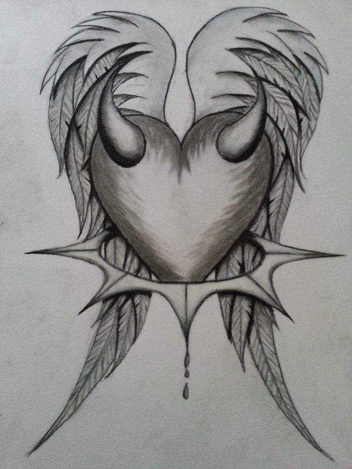 720x960 wicked hearts divine drawings sketches, drawings, art - Wicked Drawings