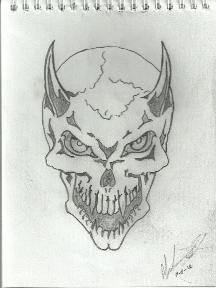 Devil Drawing Wicked For Free Download - Wicked Drawings. 